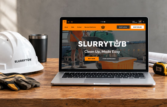 SLURRYTUB Canada website